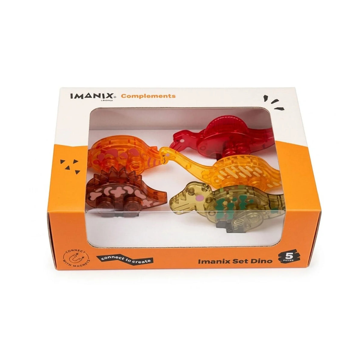 Imanix Set Dinosaurios 5 piezas