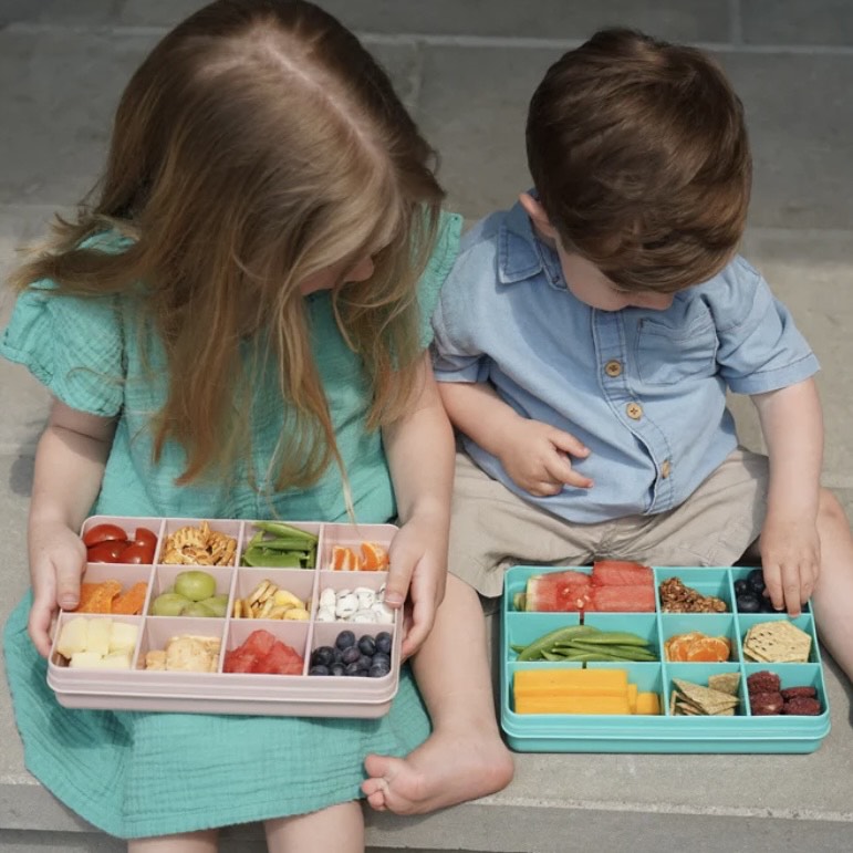 Caja Contenedora Snacks Aqua