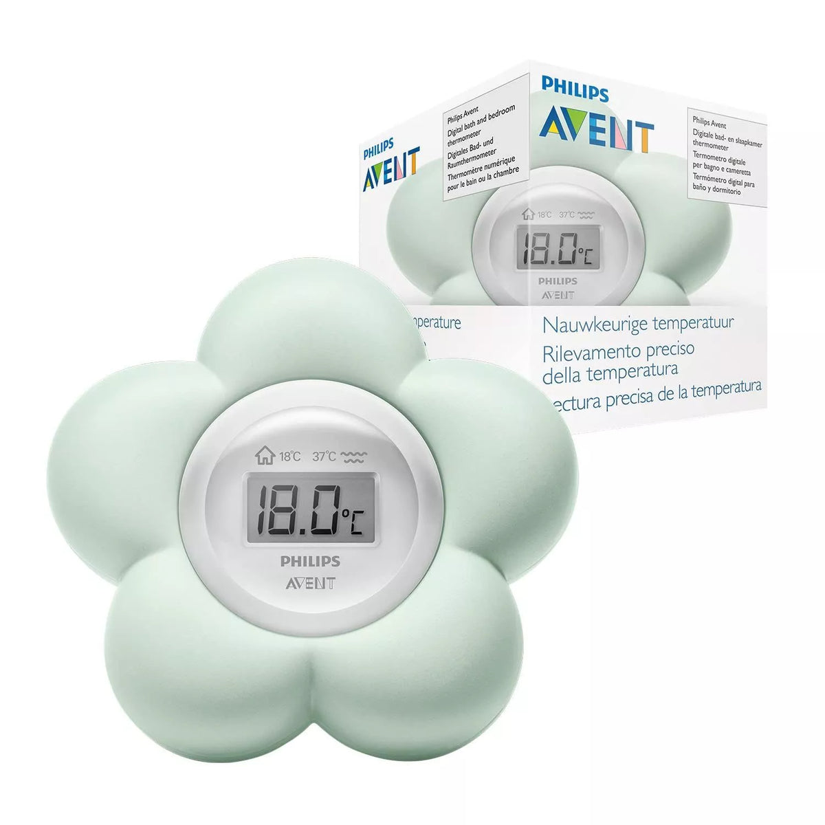 Termómetro de baño y dormitorio Flor
