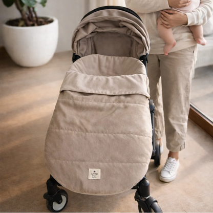 Saquito de invierno universal para coche Beige