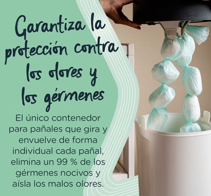 Basurero de Pañales Sangenic Twist & Click tamaño XL