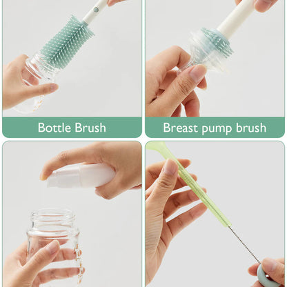 Kit Cepillos Limpia Mamaderas