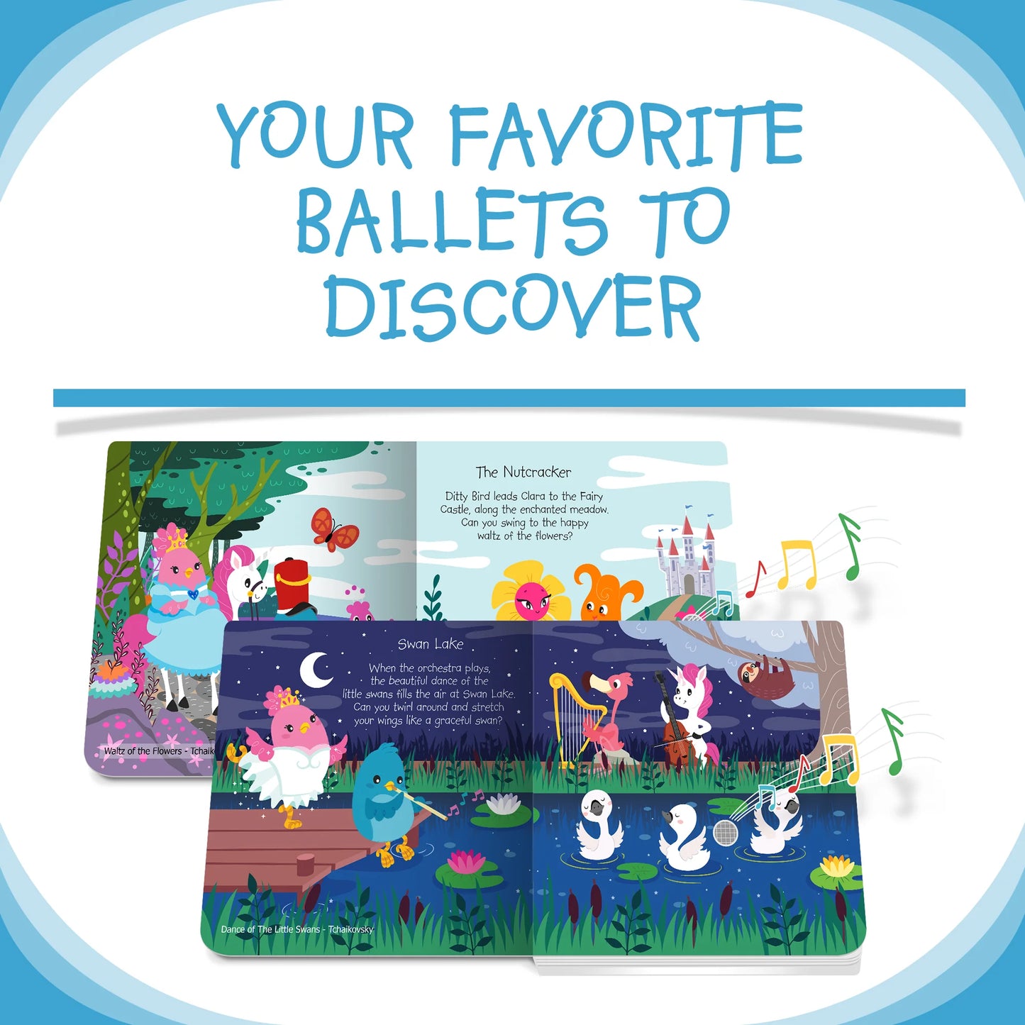 Libro Interactivo Musical Ballet Clasico