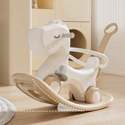 Pony 3 en 1 Blanco con Beige