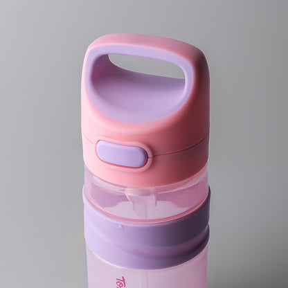 Vaso con Bombilla On The Go Rosa/Morado