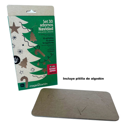 Set de Decoración Navidad (30 unid.)