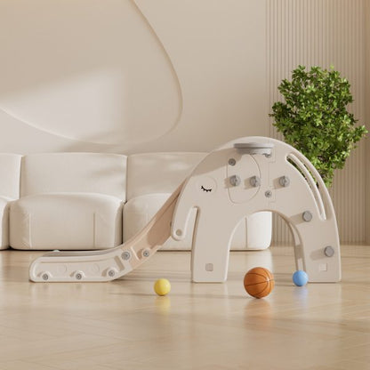 Resbalín Elefante Blanco con Beige