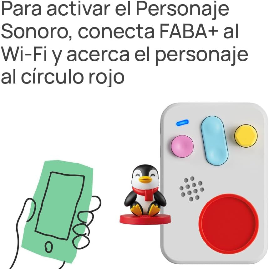 Personaje sonoro para cuentacuentos Faba Canciones de Navidad