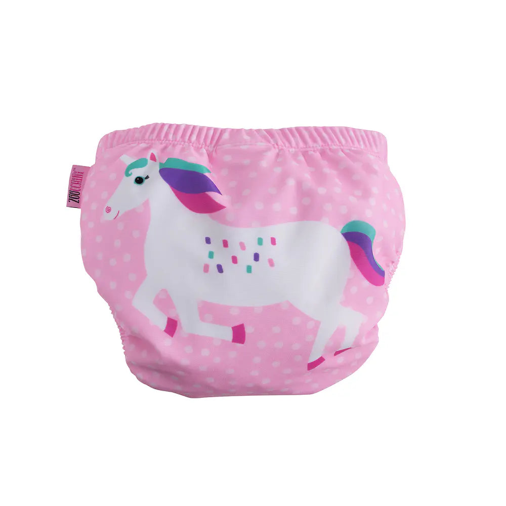 Traje de Baño con Pañal Zunga Unicornio pack de 2