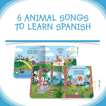 Libro Interactivo Canciones de Animales en español