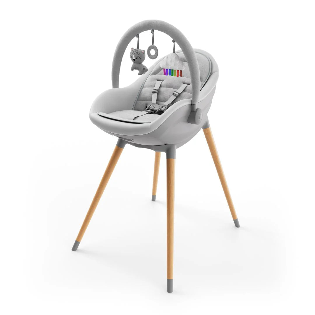 Silla de comer evolutiva 3 en 1 Fini Up Grey