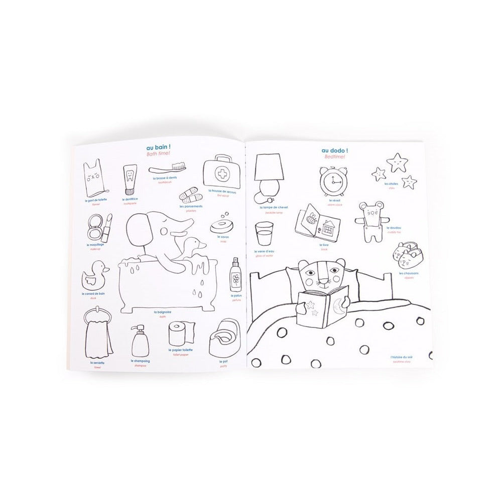 Cuaderno para Pintar y Stickers Popipop