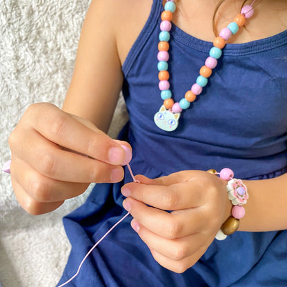 Crea tus joyas: Rainbow Wooden Beads