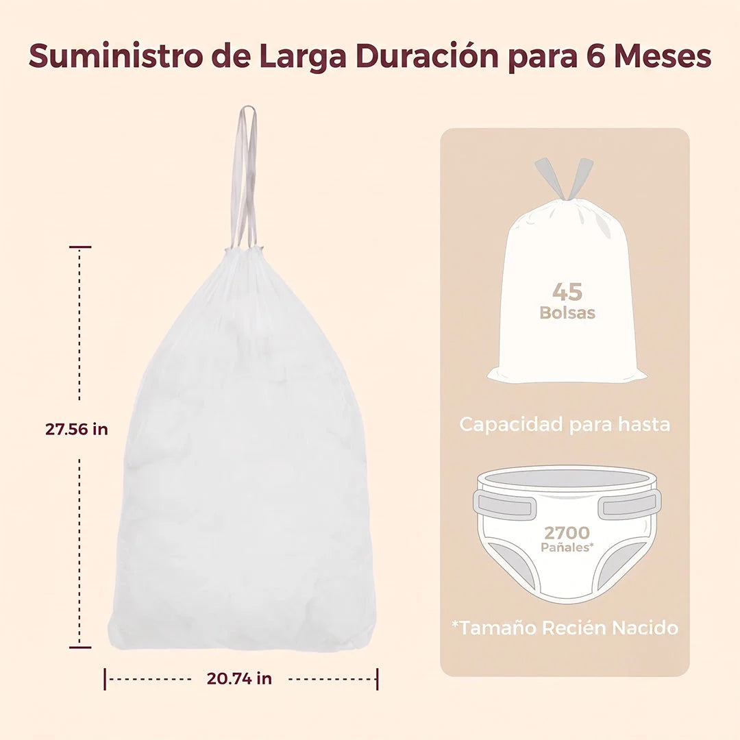 Repuesto Bolsa para Basurero Momcozy