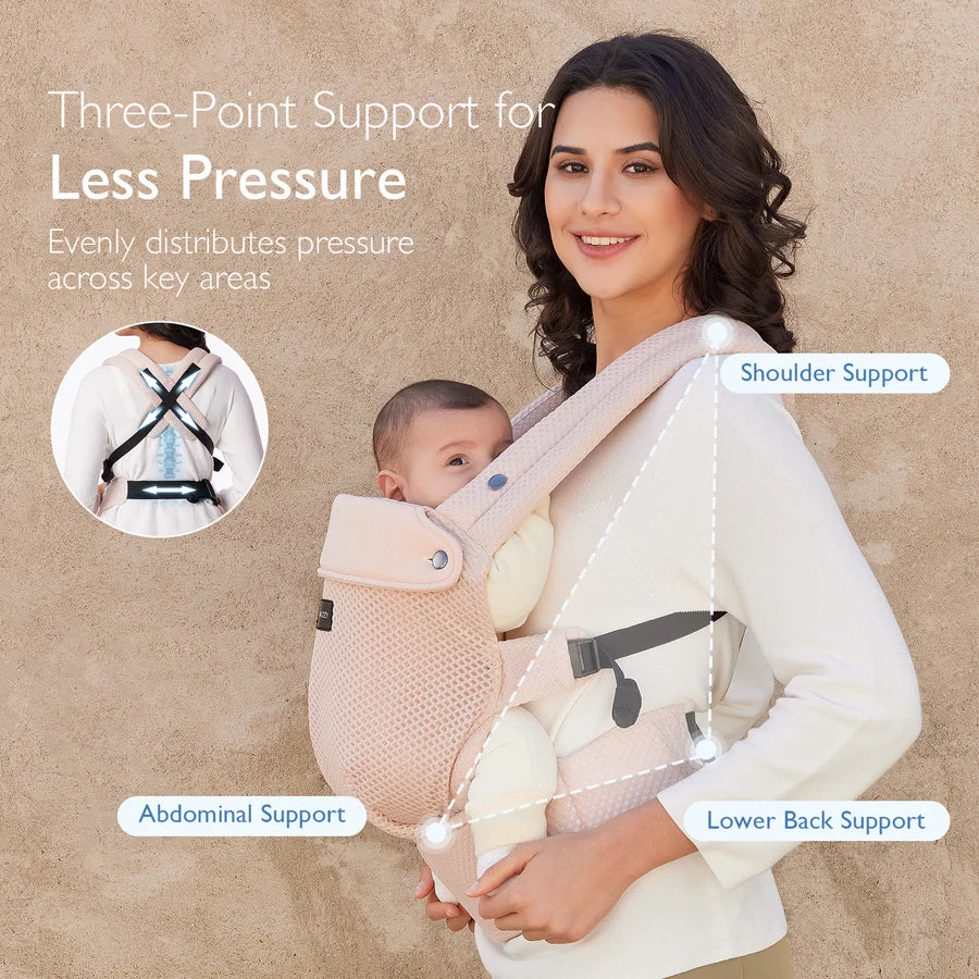 Portabebés Rosa Air Mesh