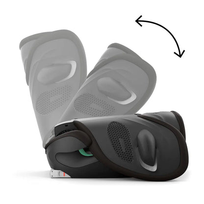 Silla de auto Butaca Solution G2-Fix Moon black plus