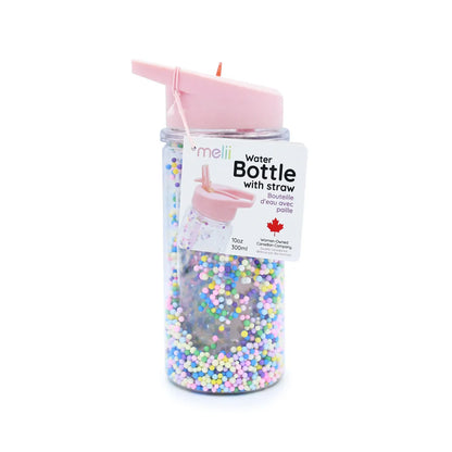 Botella con bombilla Rosado Sparkling