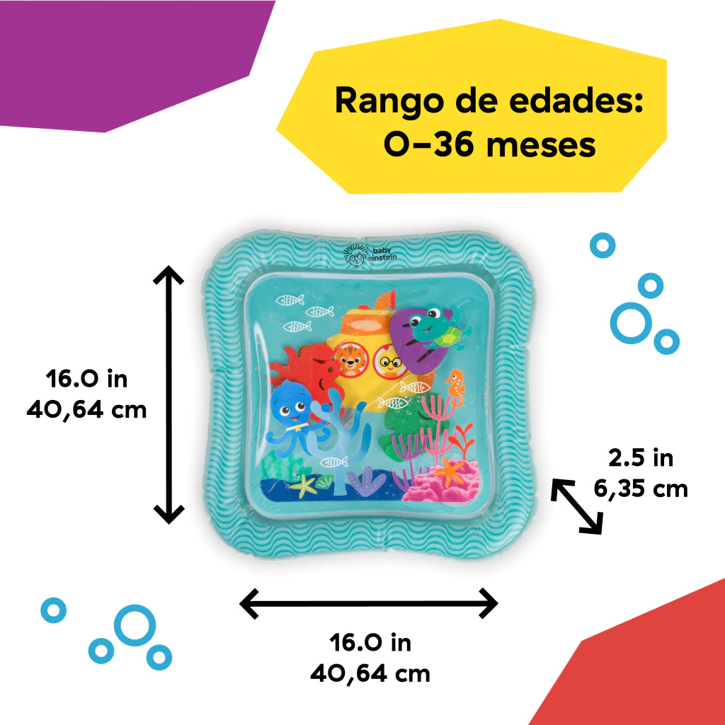 Alfombra sensorial de agua Splash