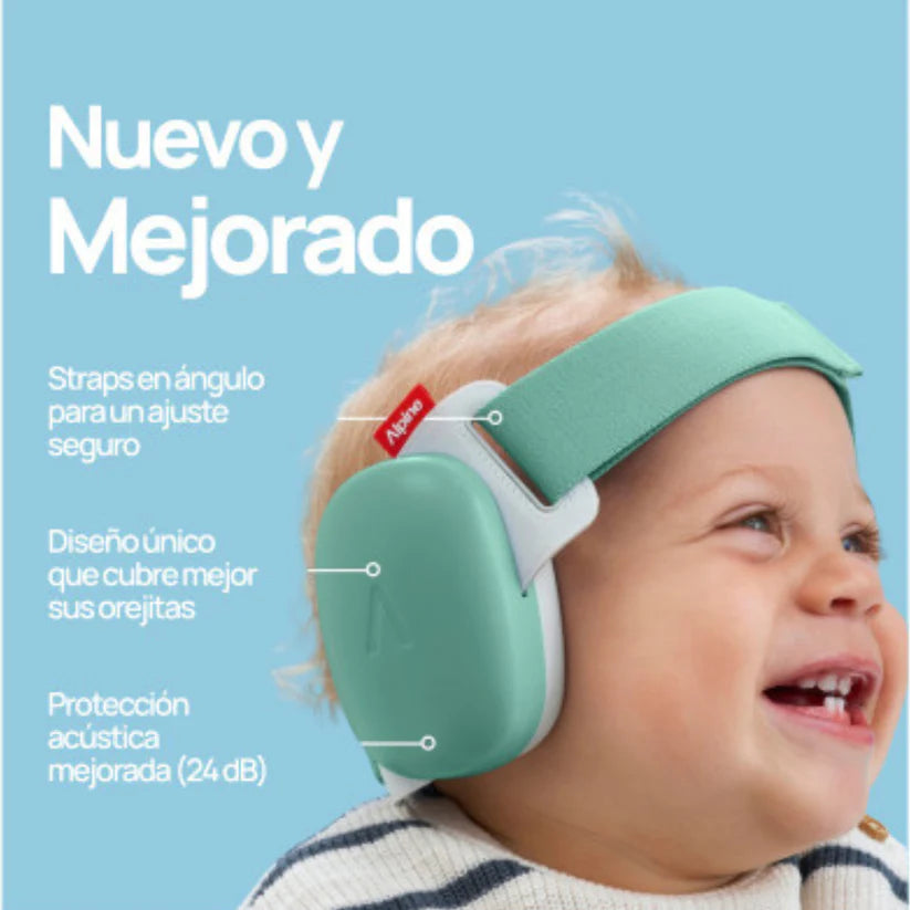 Audífono protector de Oído Bebé Mint