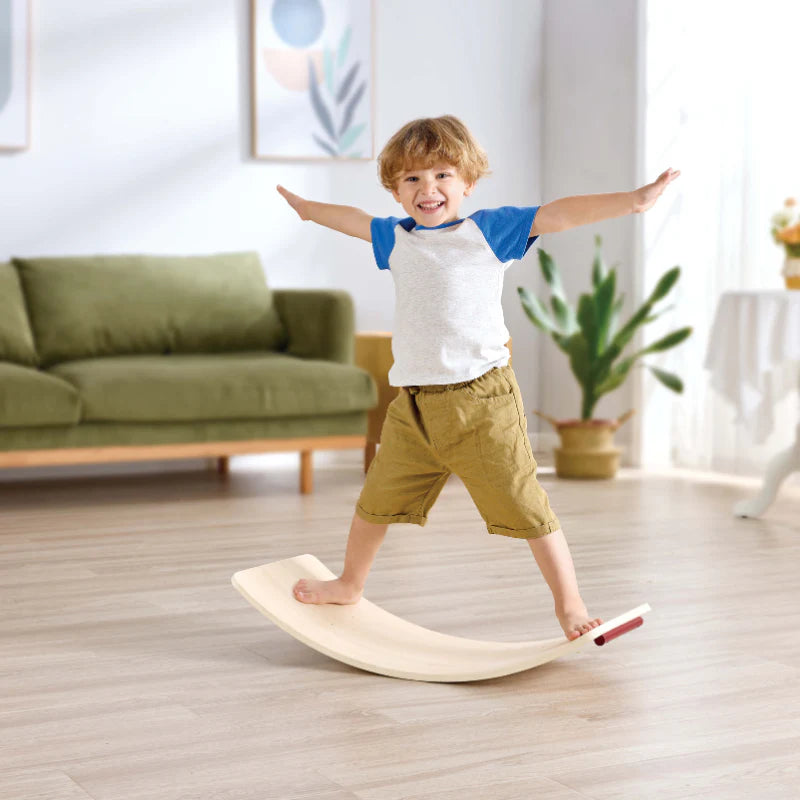 Caballito balancín de madera