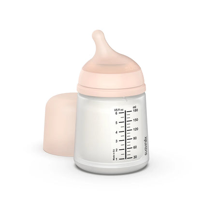 Pack Zero Zero Mamadera 180ml + Chupete Zero Zero -2/2 meses