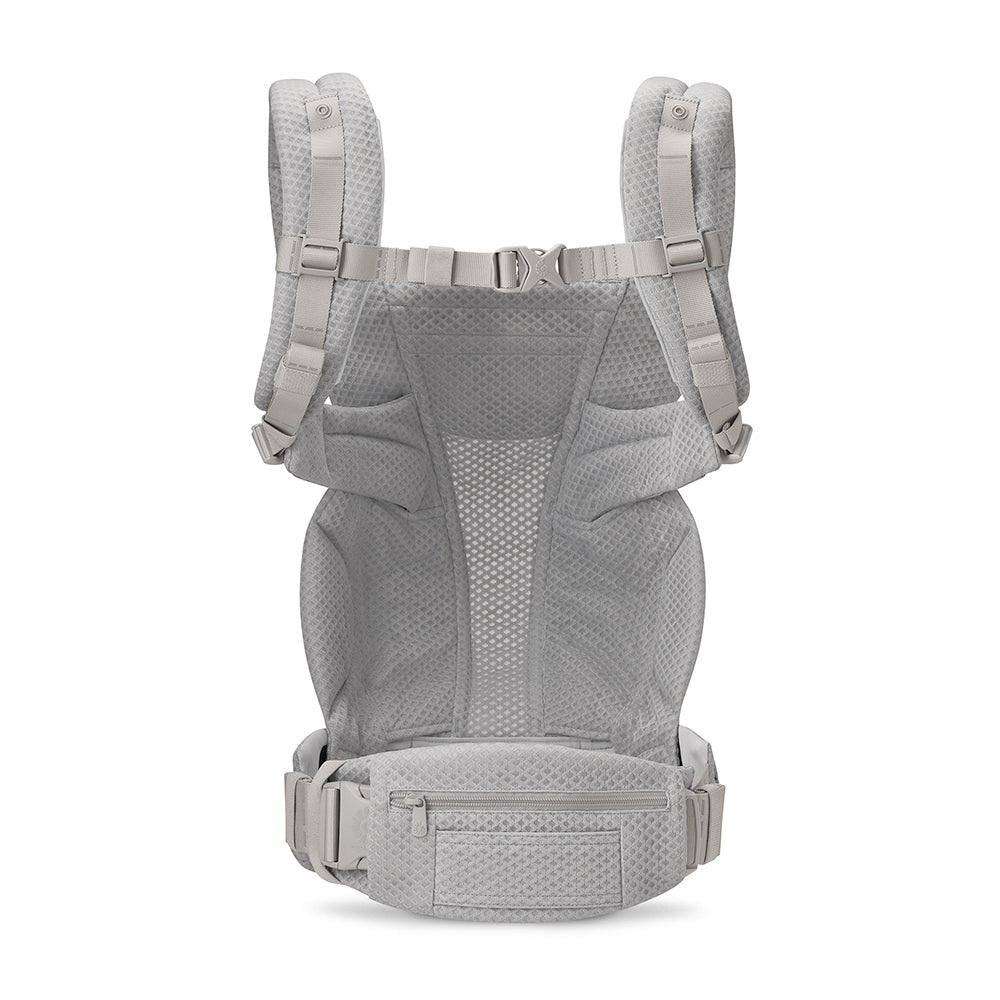 Portabebé Omni Deluxe Mesh Pearl Grey