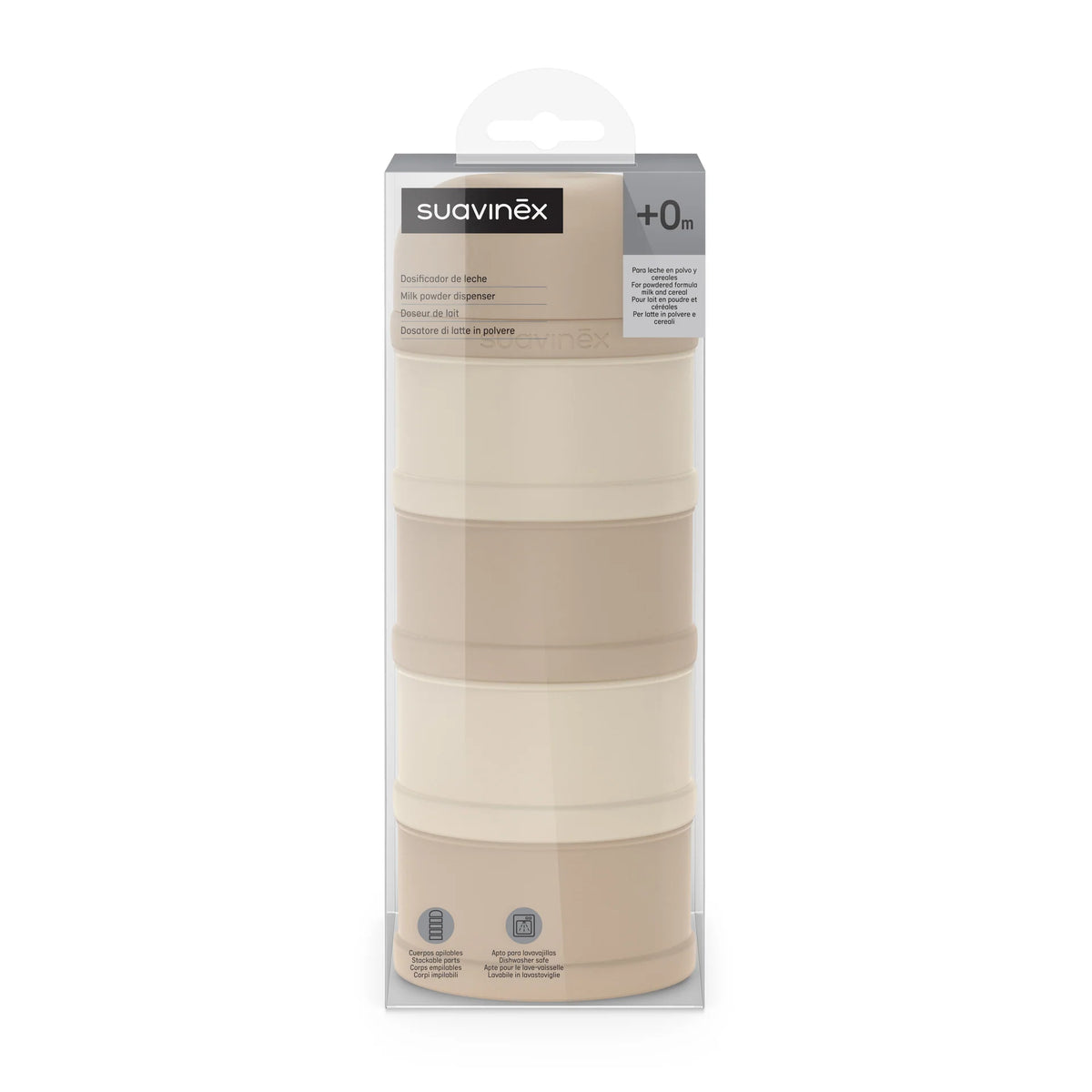 Dosificador de leche Beige