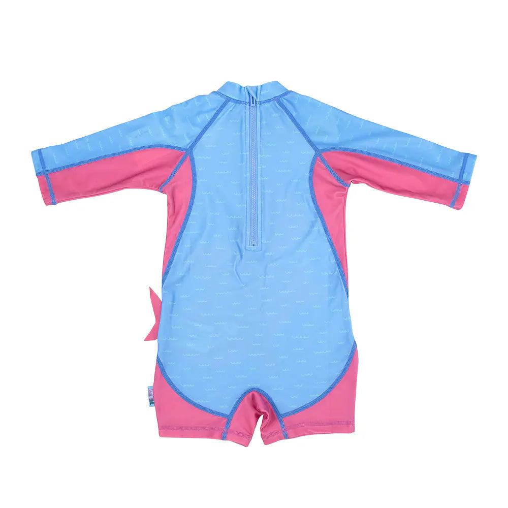 Traje de baño Entero Swimsuit Tiburón Rosado