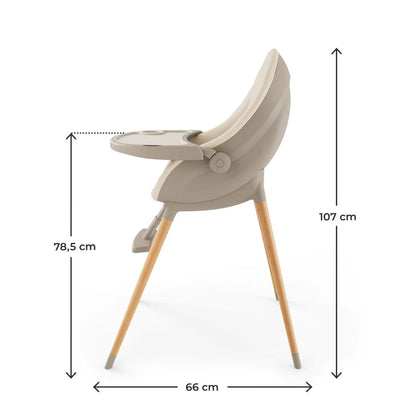 Silla de comer evolutiva 3 en 1 Fini Up Beige