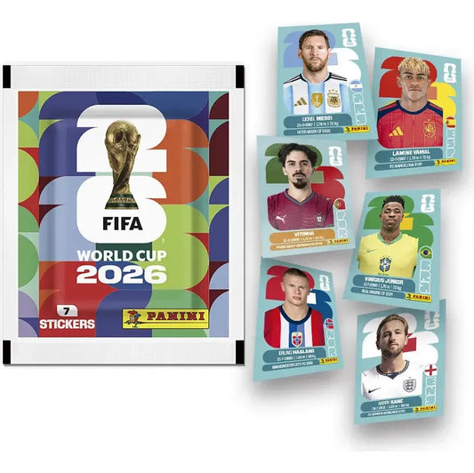 50 Sobres Láminas Mundial De Futbol Fifa 2026