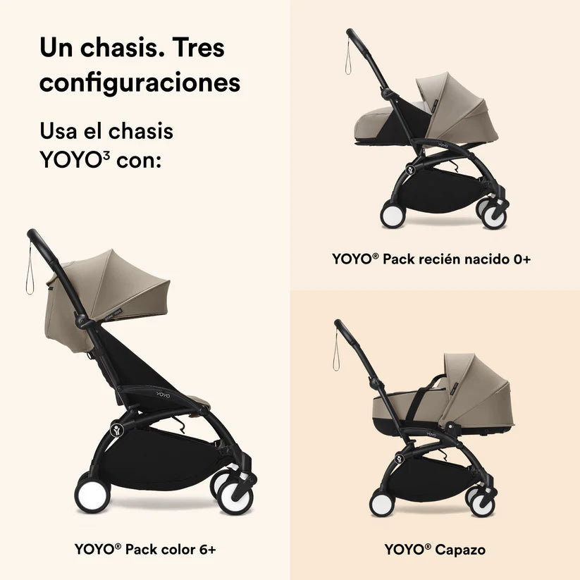 Coche YOYO³ Taupe