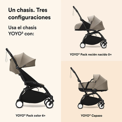 Coche YOYO³ Taupe