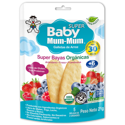 Super Baby Mum-Mum Berries 21gr en bolsa