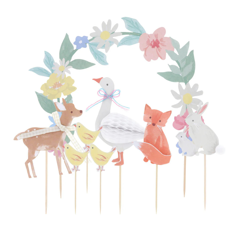 Toppers para torta Pequeños animales