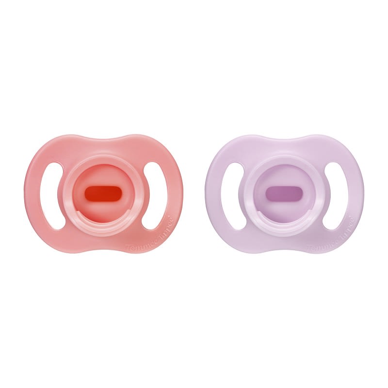 Chupete StayPut pack de 2 Lila-Rosa