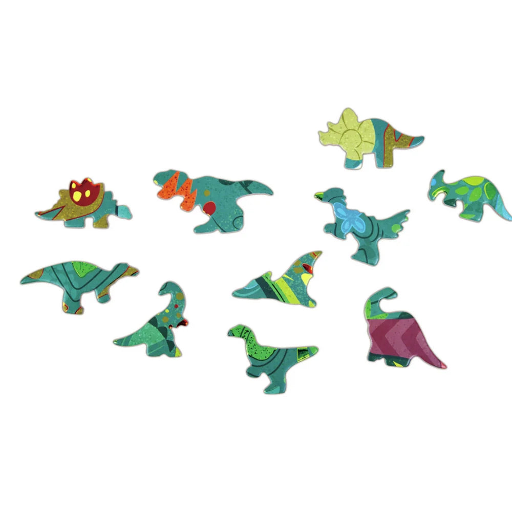 Puzzle Dinosaurio Brillante 200pcs