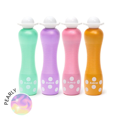 Pack de 4 Plumones Perlados puntos grandes