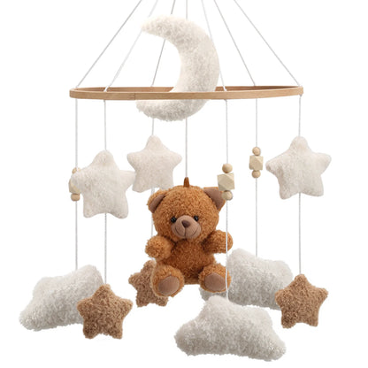 Móvil Madera Osito peluche