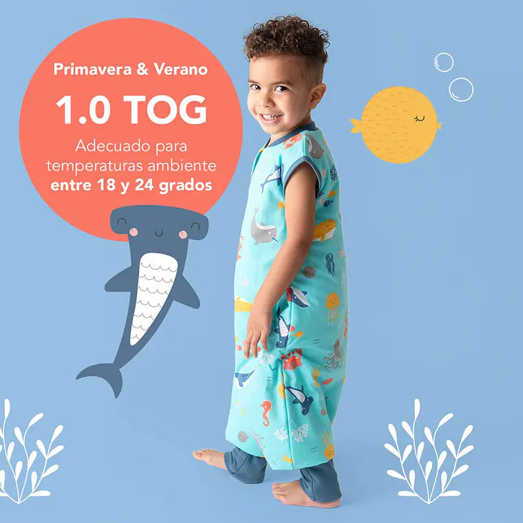 Saco de dormir Marino con pies Antideslizante Tog 1
