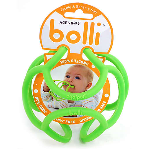 Bolli, Juguete Mordedor Sensorial Silicona Verde