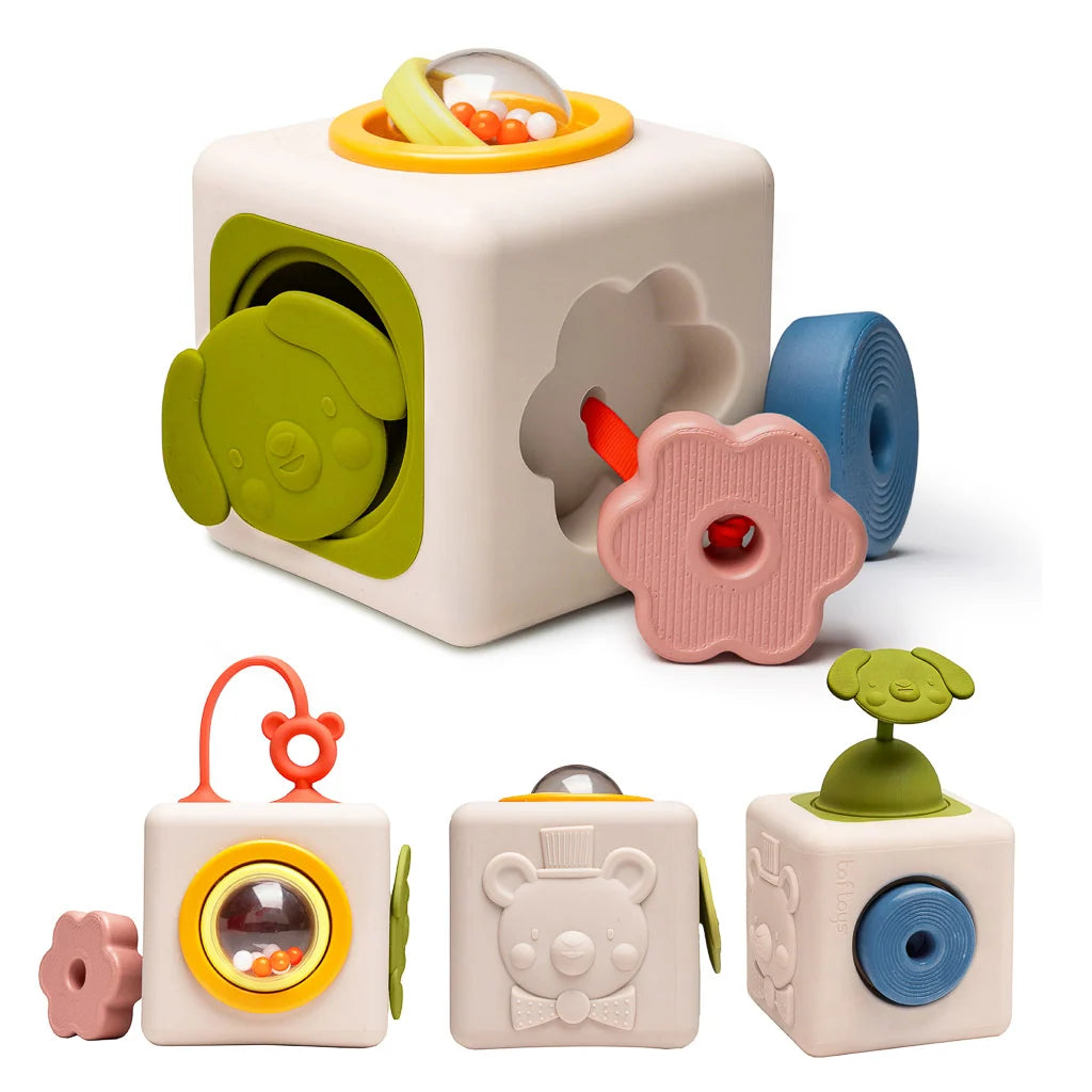 Cubo sensorial Peek & Play