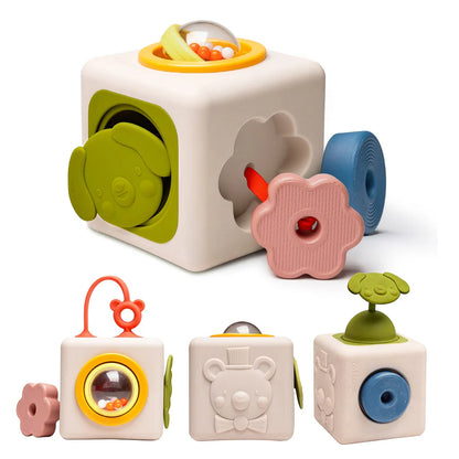 Cubo sensorial Peek & Play