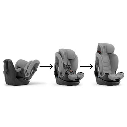 Silla de Auto Convertible Todo en Una Callisto G 360 Select Grey