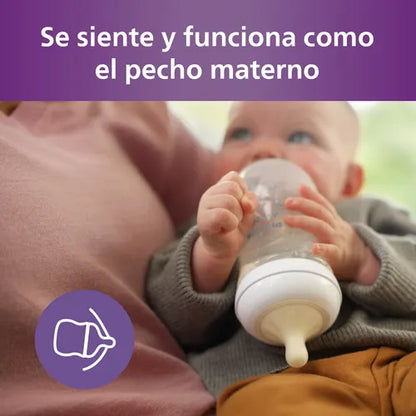 Mamadera con válvula Airfree 260 ml