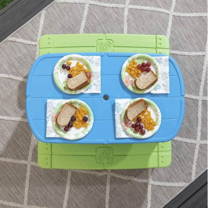 Mesa de Picnic Con Paragua