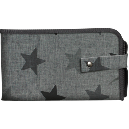 Mudador Portátil Estrellas gris