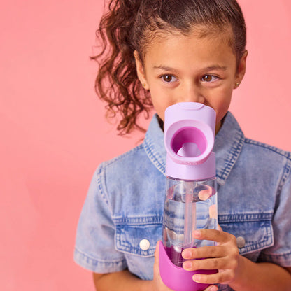 Botella Tritan con Bombilla Sugar Plum