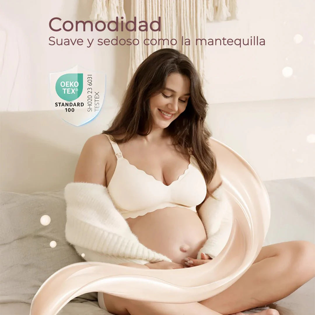 Sostén de lactancia Jelly Strip Nude