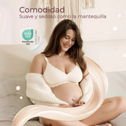 Sostén de lactancia Jelly Strip Nude