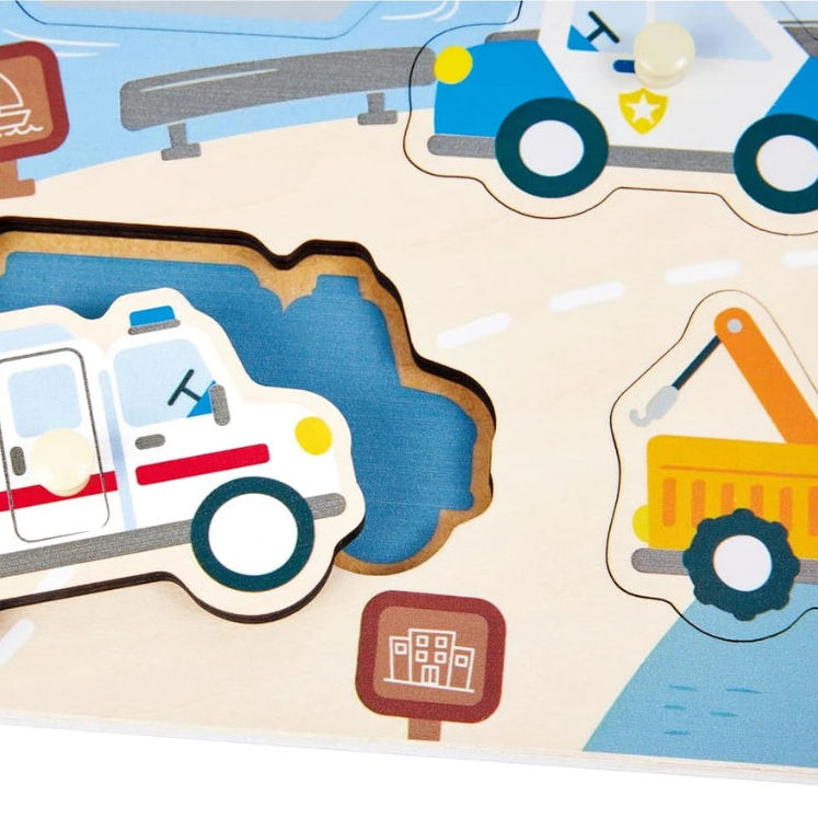 Puzzle Vehículos de Emergencia